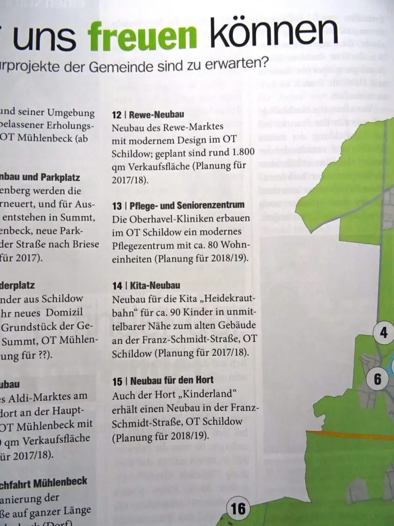 SEite aus dem Mühlenspiegel