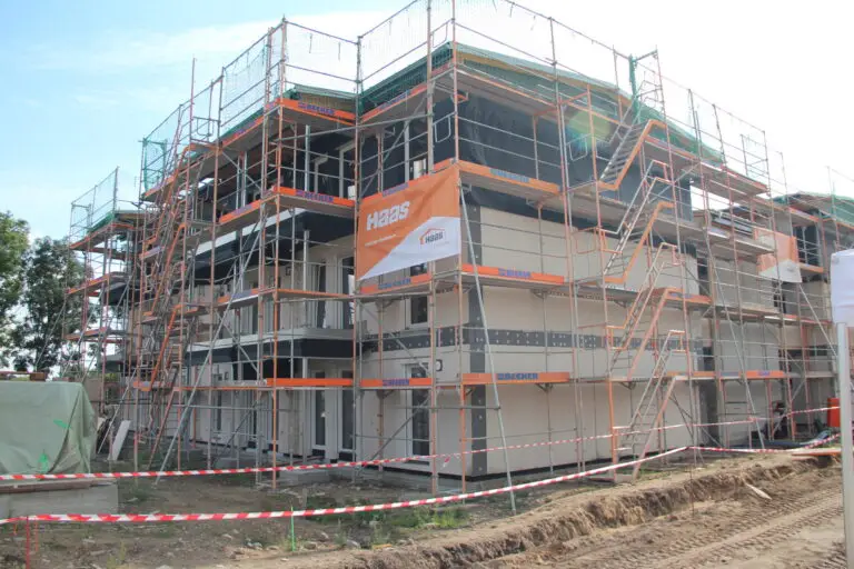 Außenansicht Holzhaus Bötzow