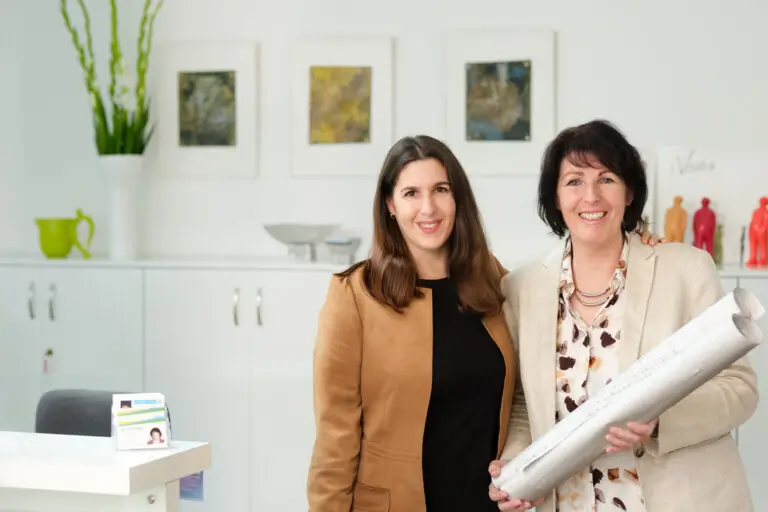 Daniela Ristock und Regina Burchardt von Burchardt Immobilien
