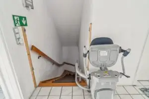 Haupthaus: DG Treppe mit Lift