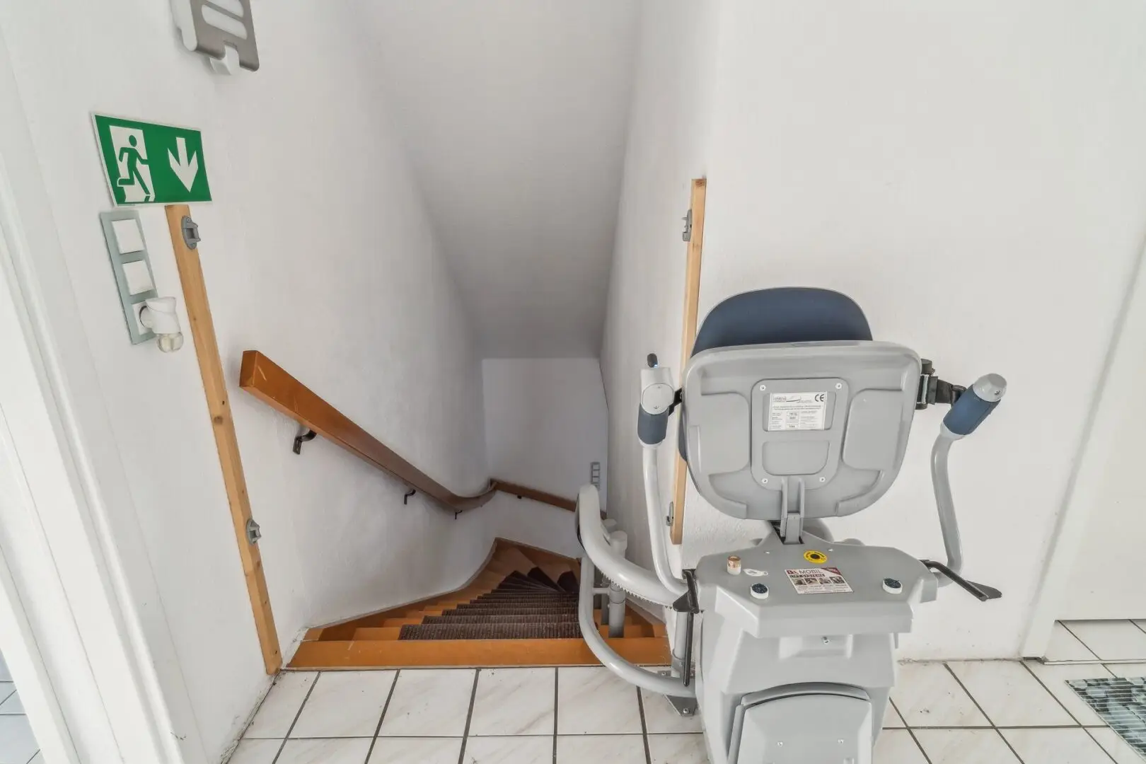 Haupthaus: DG Treppe mit Lift