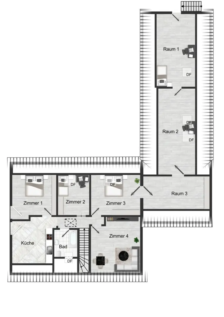 Grundriss Dachgeschoss
