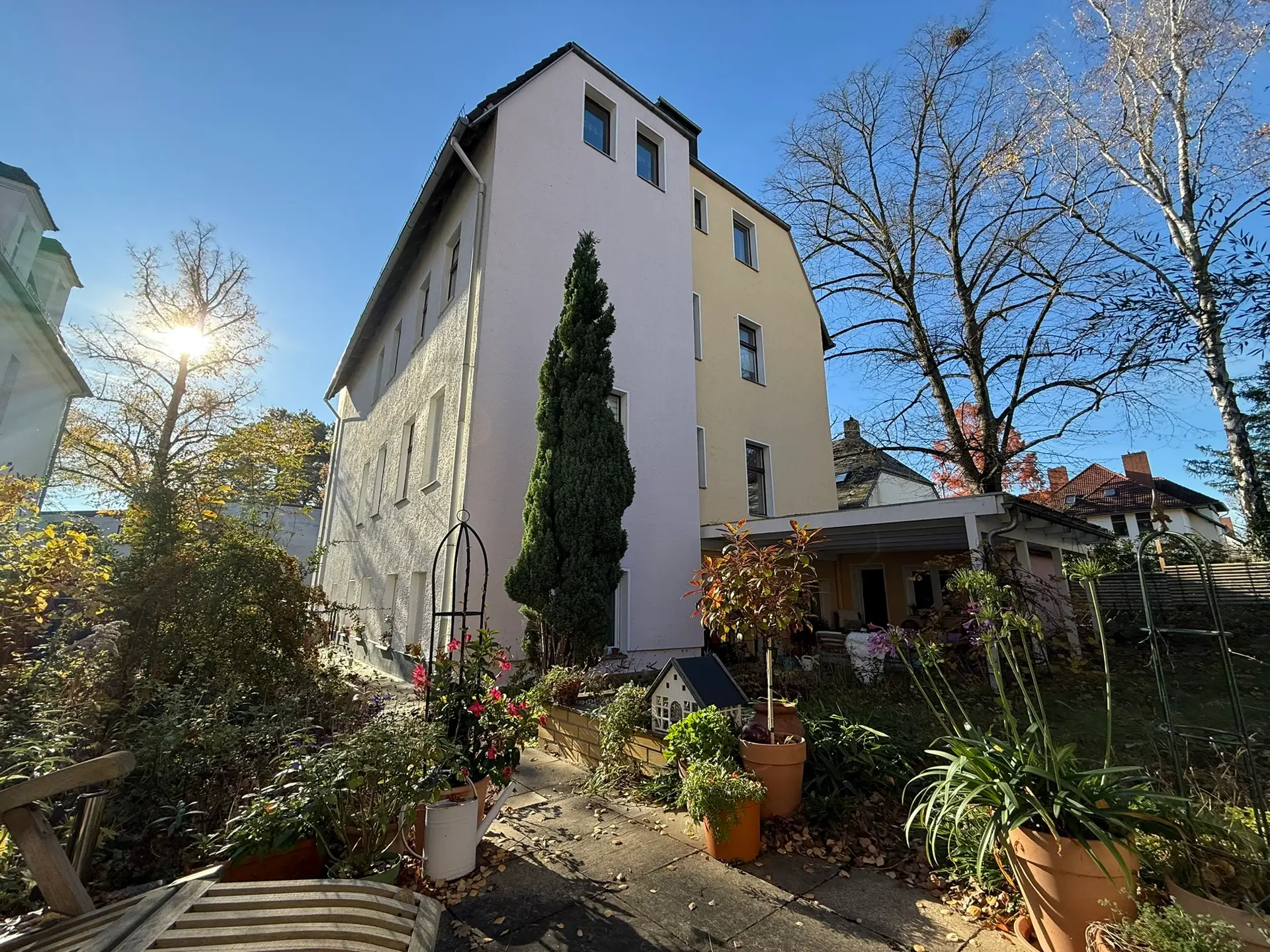 Hausansicht - Gartenseite