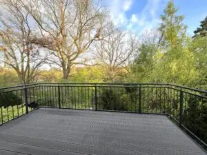 schöner Ausblick vom Balkon