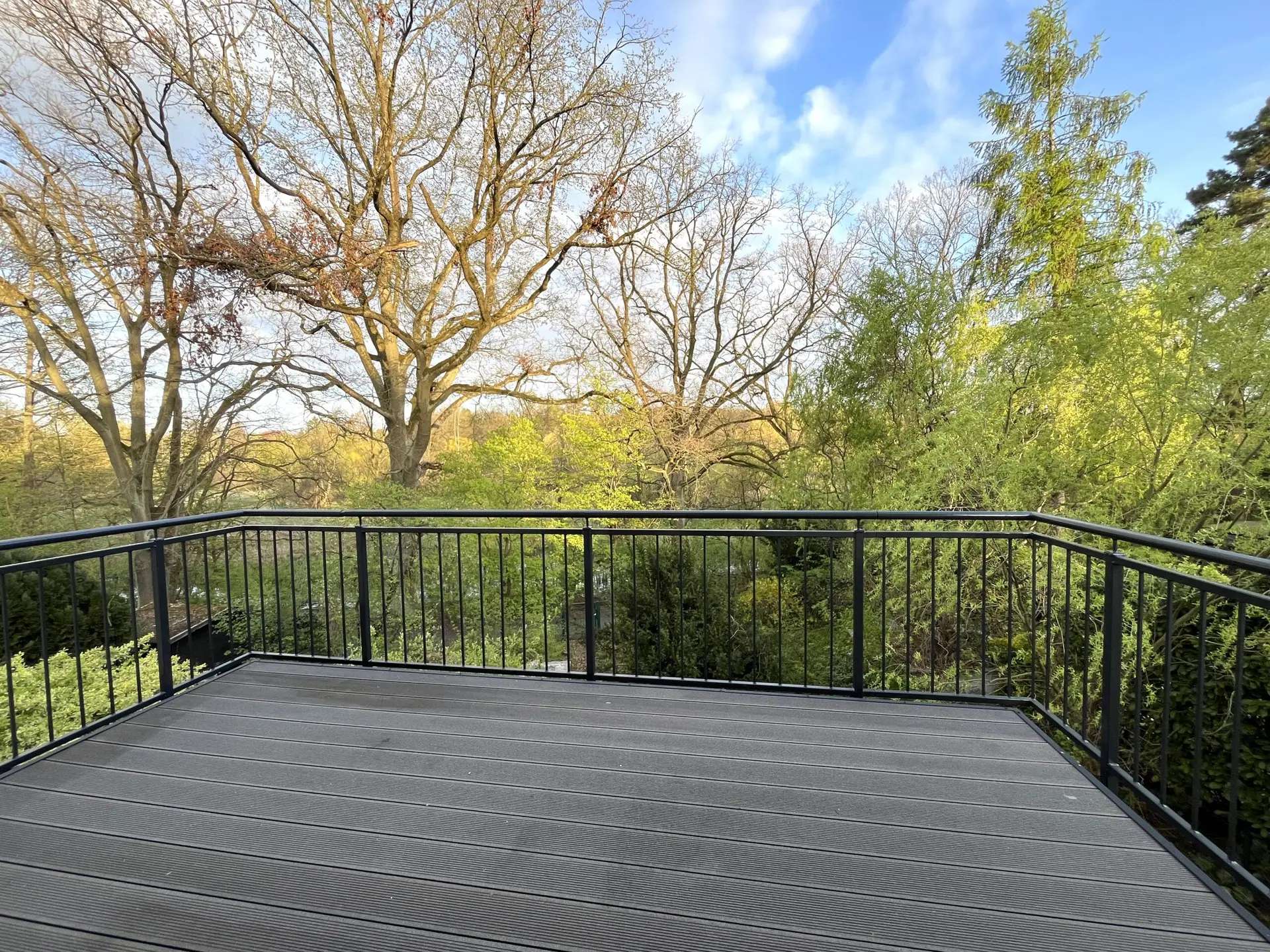 schöner Ausblick vom Balkon