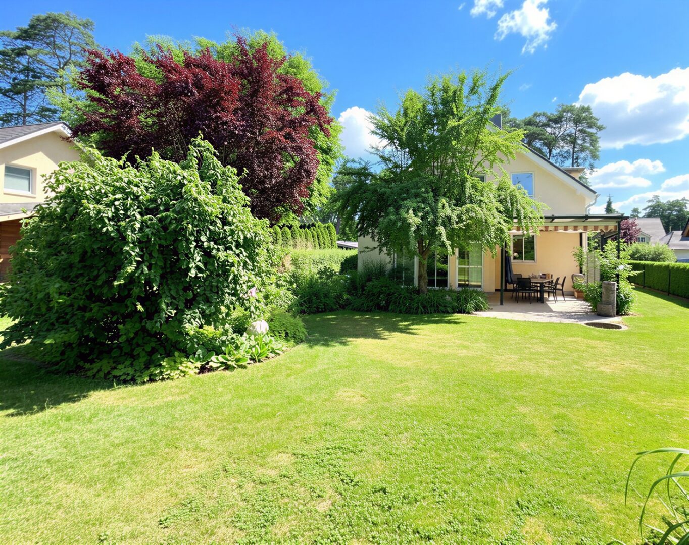 Haus mit großem Garten
