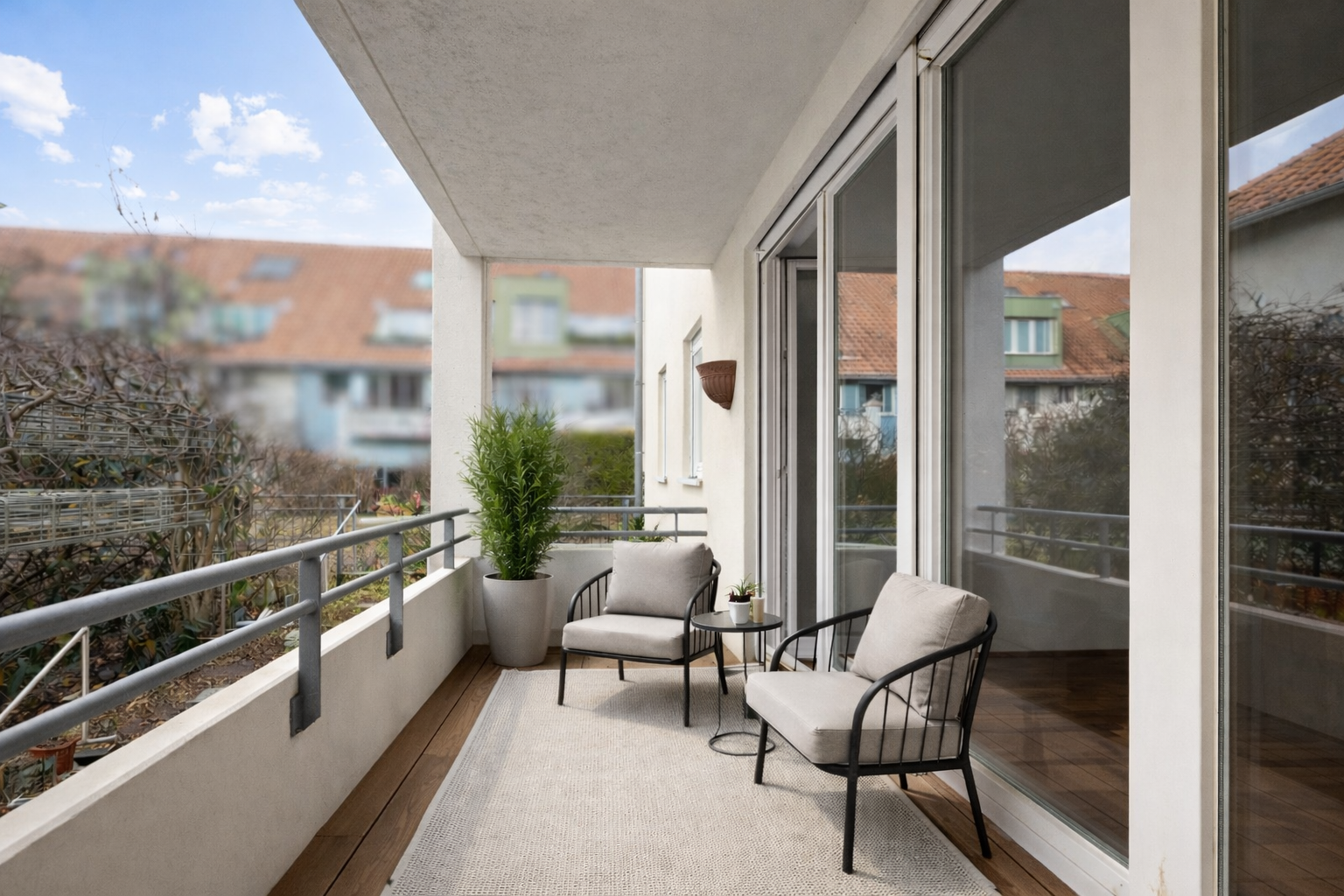 Balkon Visualisierung