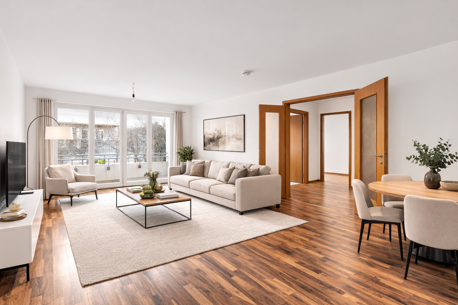 Wohnzimmer Visualisierung