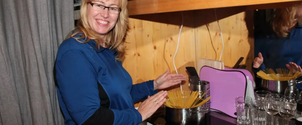 Al dente: Carola Battistini-Goldmund kocht im Tiny House