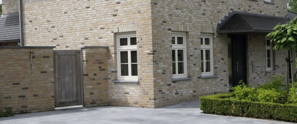 Front einer Villa in Schildow
