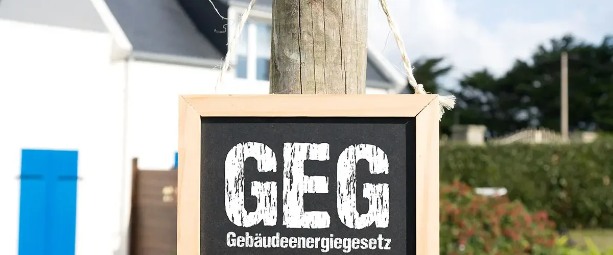 Ein Haus und GEG Gebäudeenergiegesetz