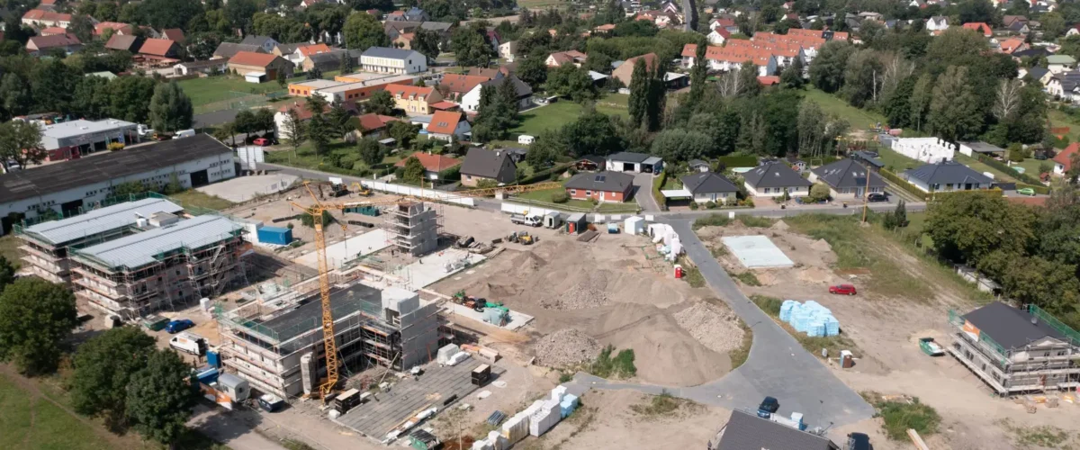 Zum Glück Bötzow Luftaufnahme